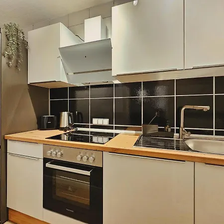 Modern & Comfortable Business Stuttgart - Wlan, 4k Tv, Kueche, Waschmaschine, Balkon Daire *